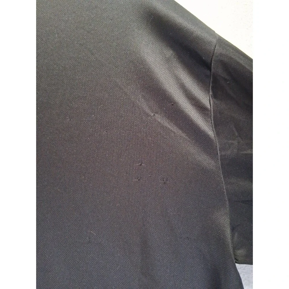 Adidas Mens Climalite Long Sleeve‎ Performance Shirt Black XL Training Top 0400